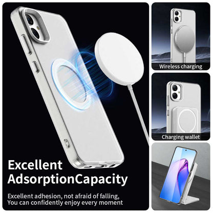 Coque MagSafe pour Samsung Galaxy A05 A055, Techsuit, CandyCase, Blanche