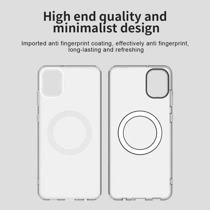 Coque MagSafe pour Samsung Galaxy A05 A055, Techsuit, CandyCase, Blanche