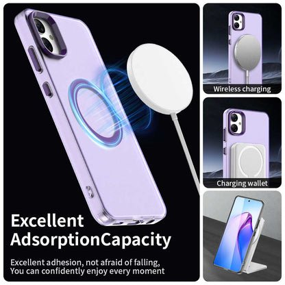 MagSafe-Hülle für Samsung Galaxy A05 A055, Techsuit, CandyCase, Lila