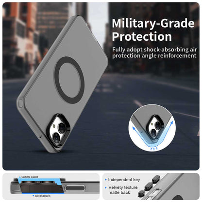 Custodia MagSafe per Samsung Galaxy A05 A055, Techsuit, CandyCase, Nera