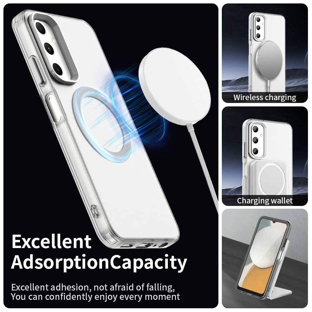 MagSafe-Hülle für Samsung Galaxy A05s A057, Techsuit, CandyCase, Weiß