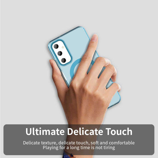 MagSafe-Hülle für Samsung Galaxy A05s A057, Techsuit, CandyCase, Blau