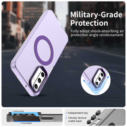 MagSafe-Hülle für Samsung Galaxy A05s A057, Techsuit, CandyCase, Lila