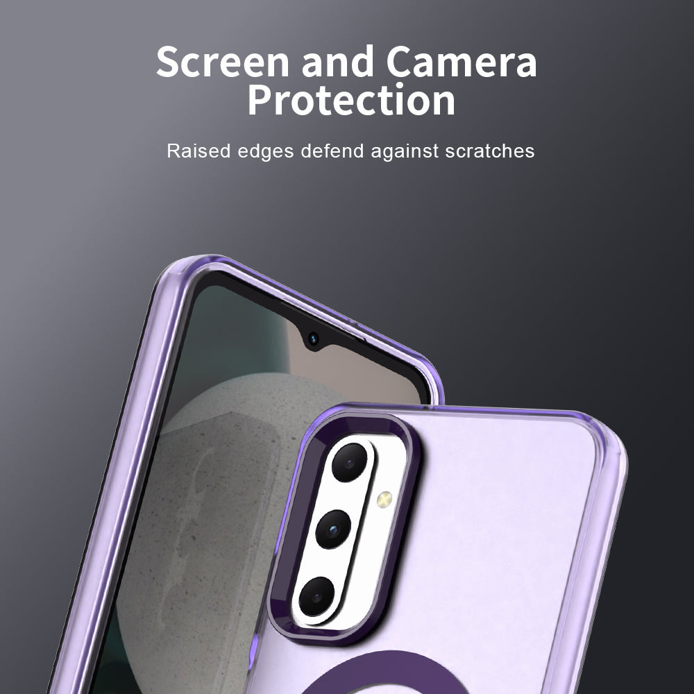 MagSafe-Hülle für Samsung Galaxy A05s A057, Techsuit, CandyCase, Lila