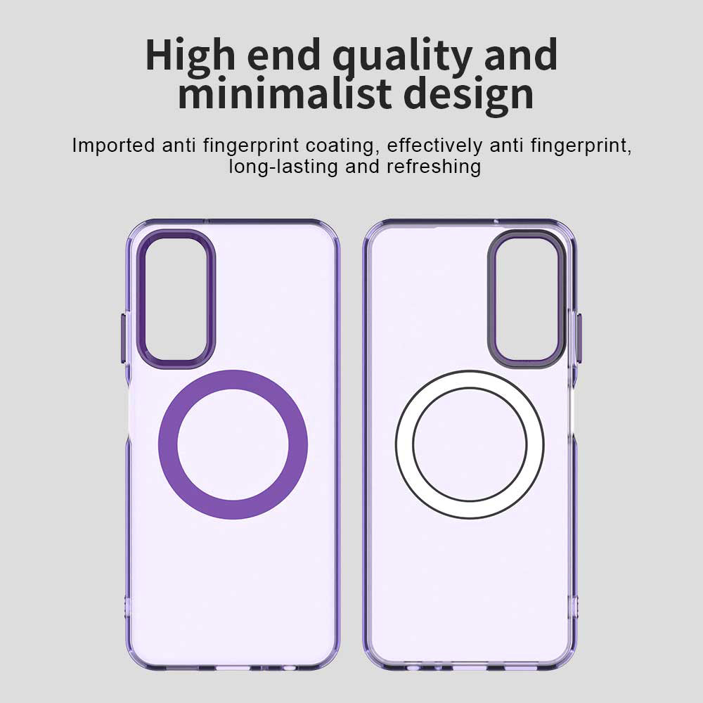MagSafe-Hülle für Samsung Galaxy A05s A057, Techsuit, CandyCase, Lila