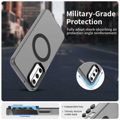Custodia MagSafe per Samsung Galaxy A05s A057, Techsuit, CandyCase, Nera