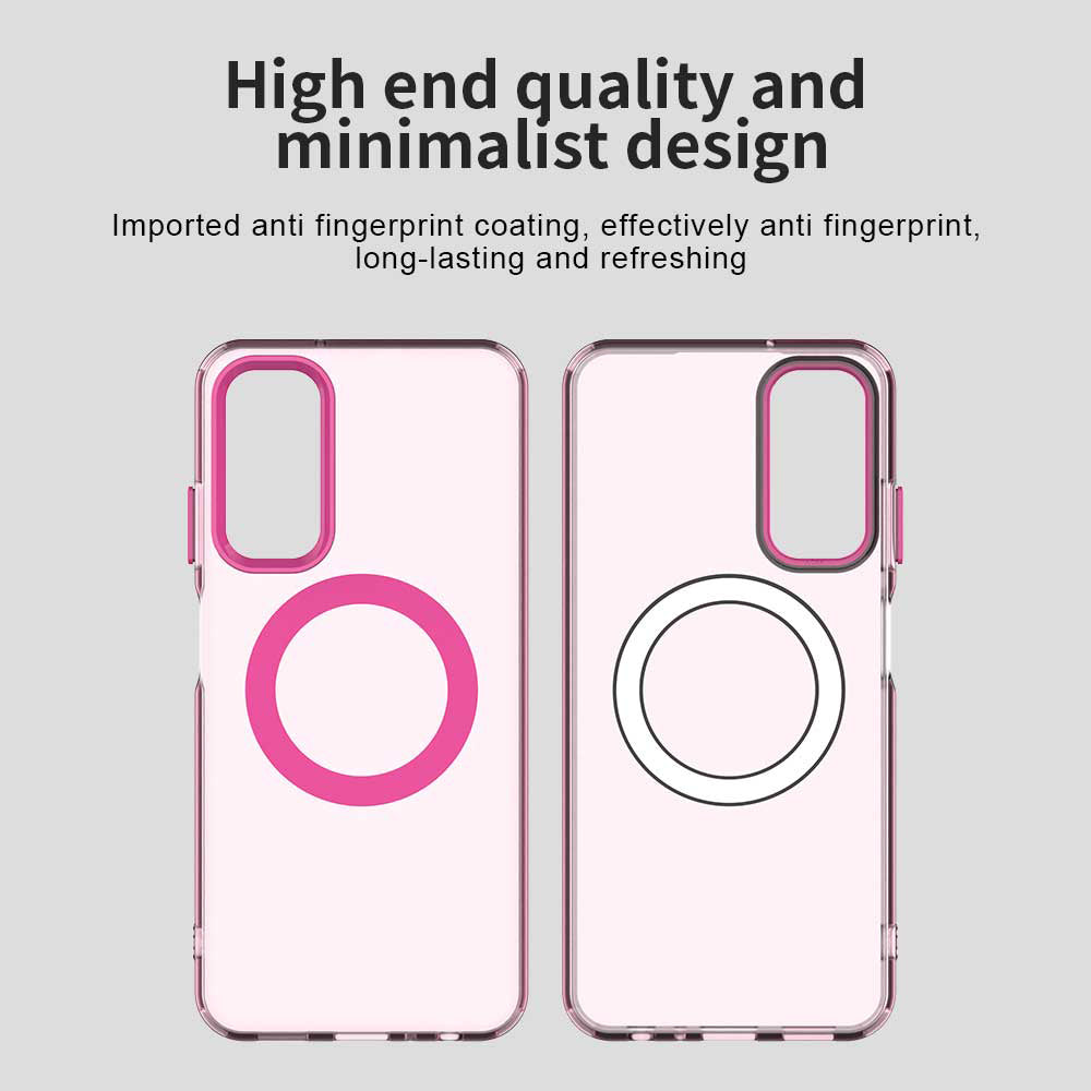 Custodia MagSafe per Samsung Galaxy A05s A057, Techsuit, CandyCase, Rosa