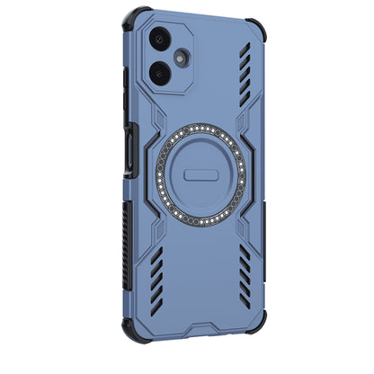 Custodia MagSafe per Samsung Galaxy A06 A065, Techsuit, ArmorMag, Blu