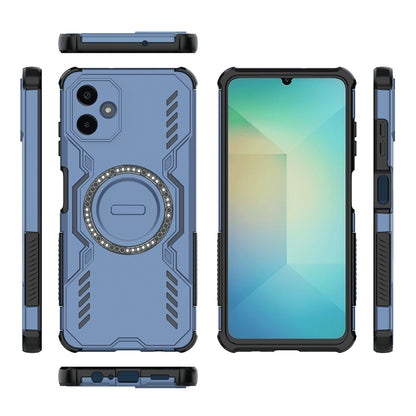 Custodia MagSafe per Samsung Galaxy A06 A065, Techsuit, ArmorMag, Blu
