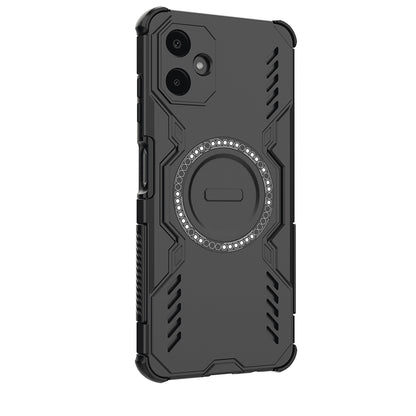 Custodia MagSafe per Samsung Galaxy A06 A065, Techsuit, ArmorMag, Nera
