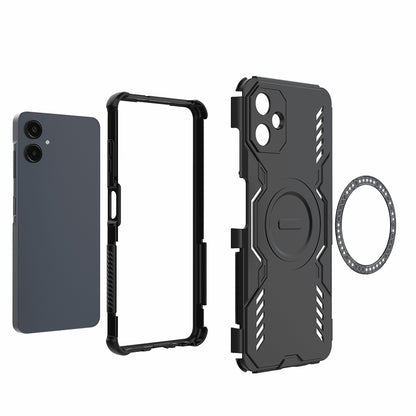 Custodia MagSafe per Samsung Galaxy A06 A065, Techsuit, ArmorMag, Nera