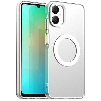 Coque MagSafe pour Samsung Galaxy A06 A065, Techsuit, CandyCase, Blanche