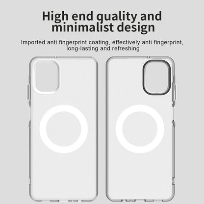 Coque MagSafe pour Samsung Galaxy A06 A065, Techsuit, CandyCase, Blanche