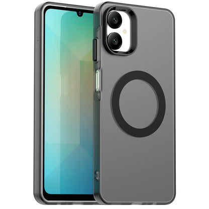 Custodia MagSafe per Samsung Galaxy A06 A065, Techsuit, CandyCase, Nera
