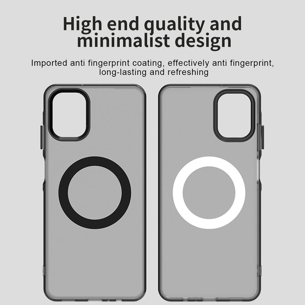 Custodia MagSafe per Samsung Galaxy A06 A065, Techsuit, CandyCase, Nera