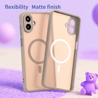 Custodia MagSafe per Samsung Galaxy A07 4G A075, Techsuit, HaloFrost II, Dorata