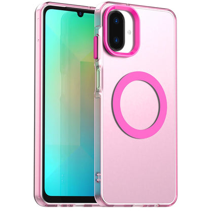 Custodia MagSafe per Samsung Galaxy A07 4G A075, Techsuit, CandyCase, Rosa