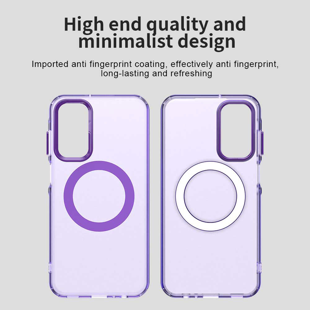 Custodia MagSafe per Samsung Galaxy A15 5G A156 / A15 A155, Techsuit, CandyCase, Viola