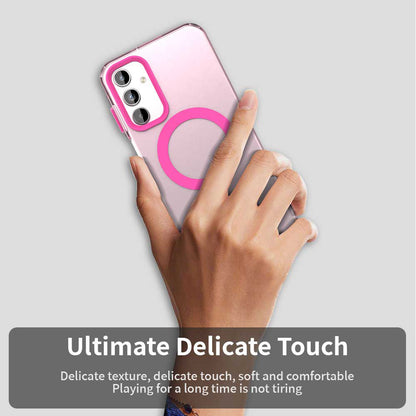 Coque MagSafe pour Samsung Galaxy A15 5G A156 / A15 A155, Techsuit, CandyCase, Rose