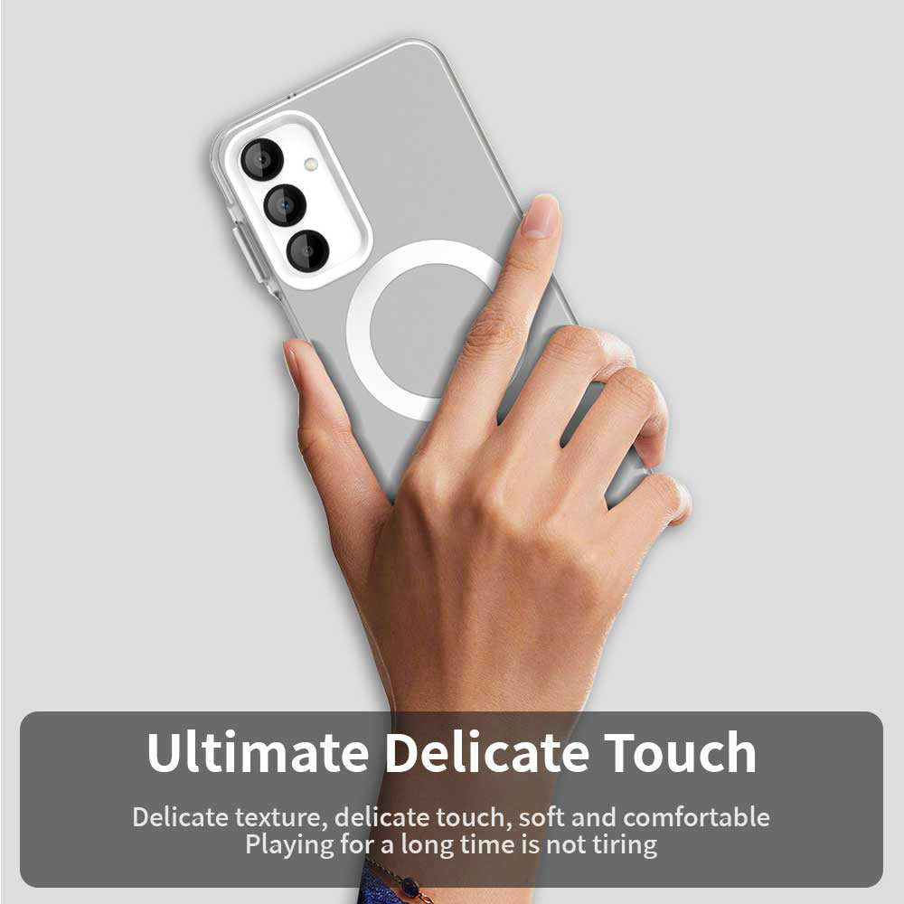 MagSafe-Hülle für Samsung Galaxy A16 5G A166 / A16 4G A165, Techsuit, CandyCase, Weiß