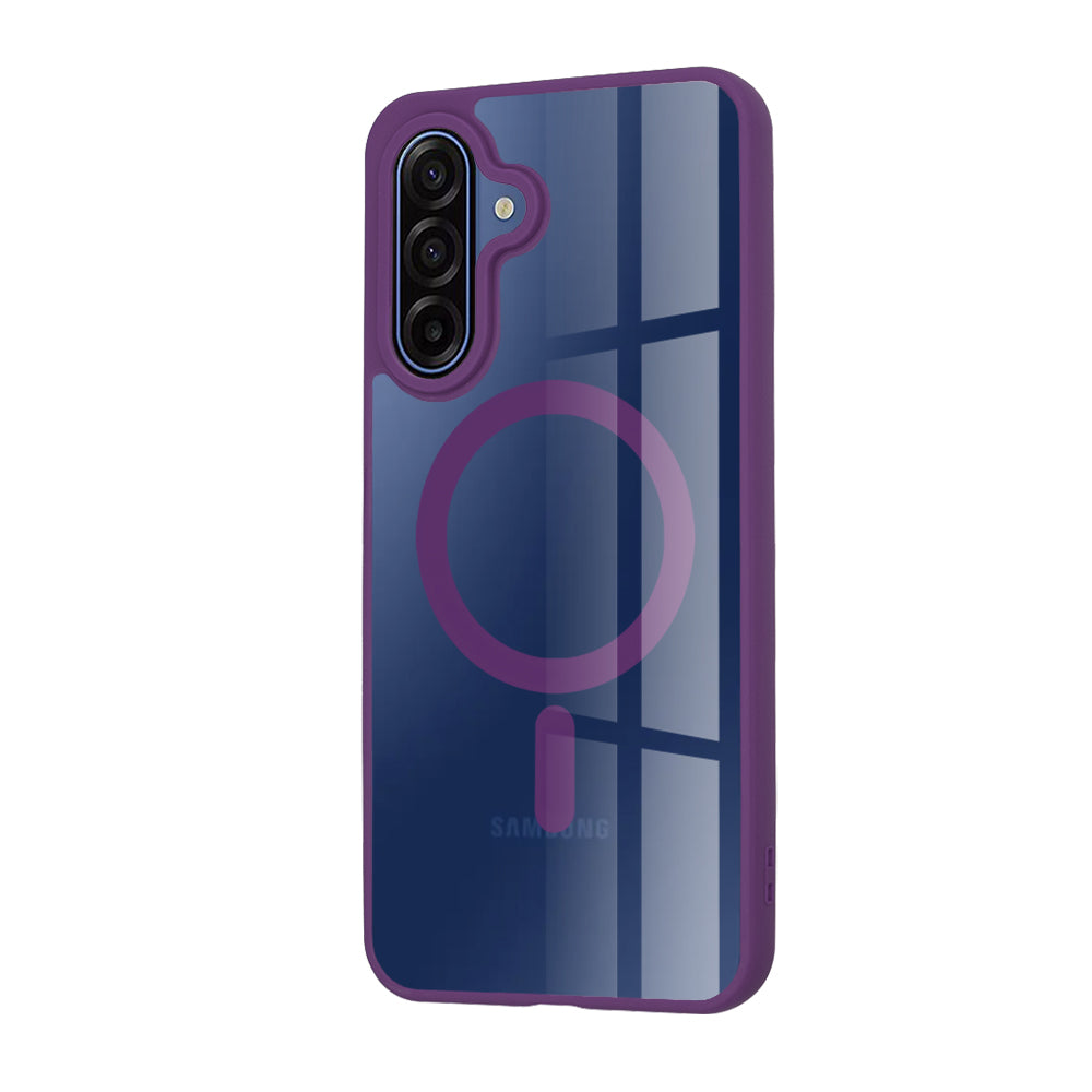 Custodia MagSafe per Samsung Galaxy A17 4G / A17 5G, Techsuit, Pro, Viola