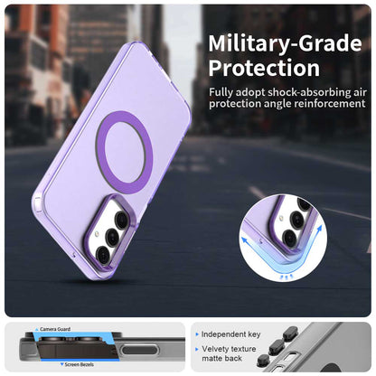 Coque MagSafe pour Samsung Galaxy A25 A256, Techsuit, CandyCase, Violet