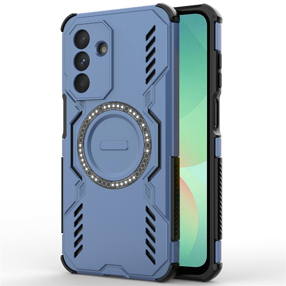 MagSafe-Hülle für Samsung Galaxy A26 A266, Techsuit, ArmorMag, Blau