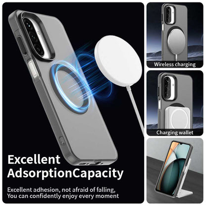 Coque MagSafe pour Samsung Galaxy A26 A266, Techsuit, CandyCase, Noire