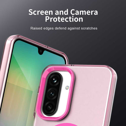 Custodia MagSafe per Samsung Galaxy A26 A266, Techsuit, CandyCase, Rosa