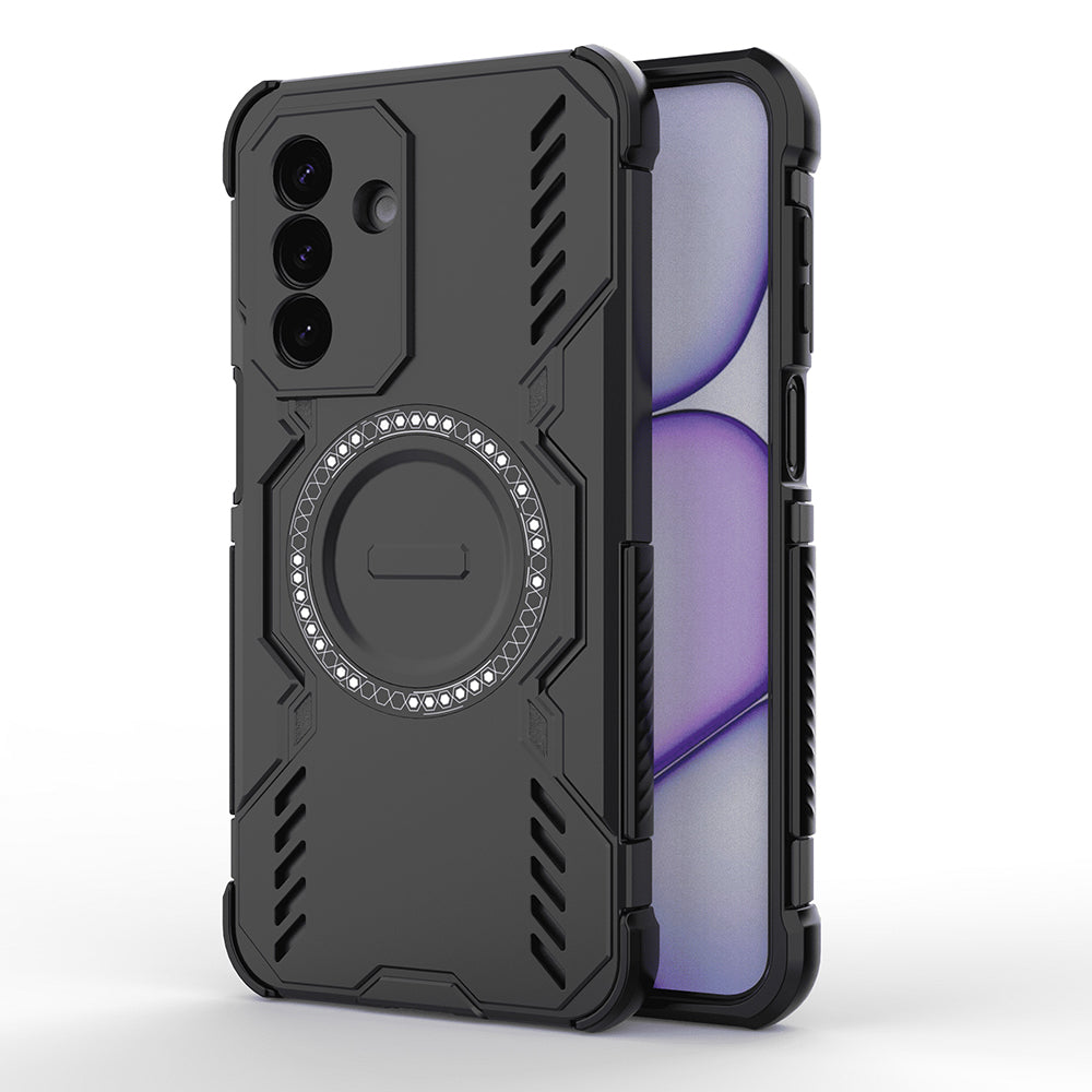 MagSafe-Hülle für Samsung Galaxy A27 5G, Techsuit, ArmorMag, Schwarz