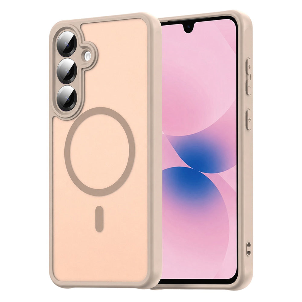 Custodia MagSafe per Samsung Galaxy A27 5G, Techsuit, HaloFrost II, Dorata