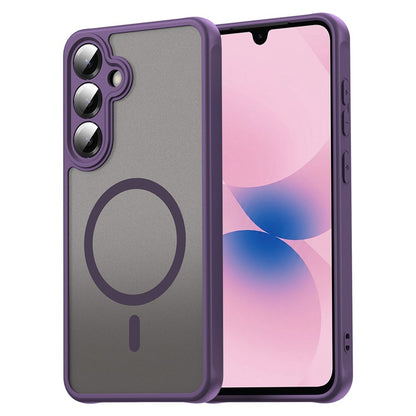 Custodia MagSafe per Samsung Galaxy A27 5G, Techsuit, HaloFrost II, Viola