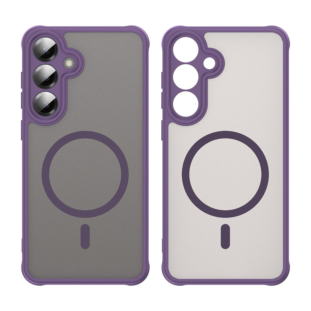 Custodia MagSafe per Samsung Galaxy A27 5G, Techsuit, HaloFrost II, Viola