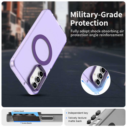 Custodia MagSafe per Samsung Galaxy A35 5G A356, Techsuit, CandyCase, Viola