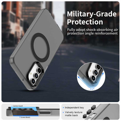 Custodia MagSafe per Samsung Galaxy A35 5G A356, Techsuit, CandyCase, Nera