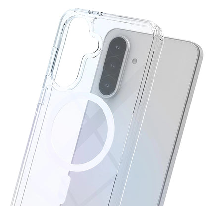 Custodia MagSafe per Samsung Galaxy A36 A366, 3MK, Armor MagCase, Trasparente
