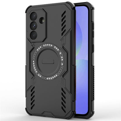 Custodia MagSafe per Samsung Galaxy A36 A366, Techsuit, ArmorMag, Nera