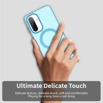 Coque MagSafe pour Samsung Galaxy A36 A366, Techsuit, CandyCase, Bleue
