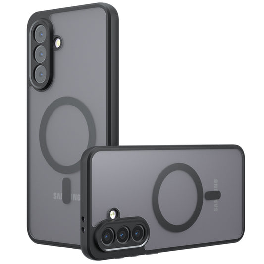 Coque MagSafe pour Samsung Galaxy A36 A366, Techsuit, PureFrost, Noire