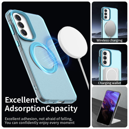 Custodia MagSafe per Samsung Galaxy A37 5G, Techsuit, CandyCase, Blu