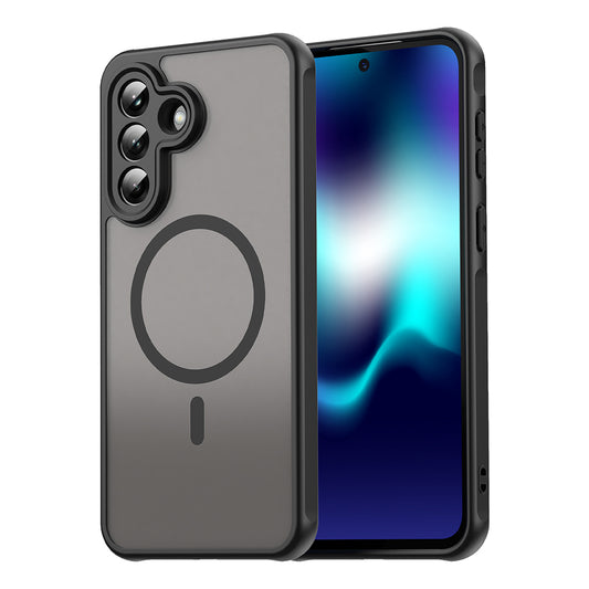 Étui MagSafe pour Samsung Galaxy A37 5G, Techsuit, HaloFrost II, Noir