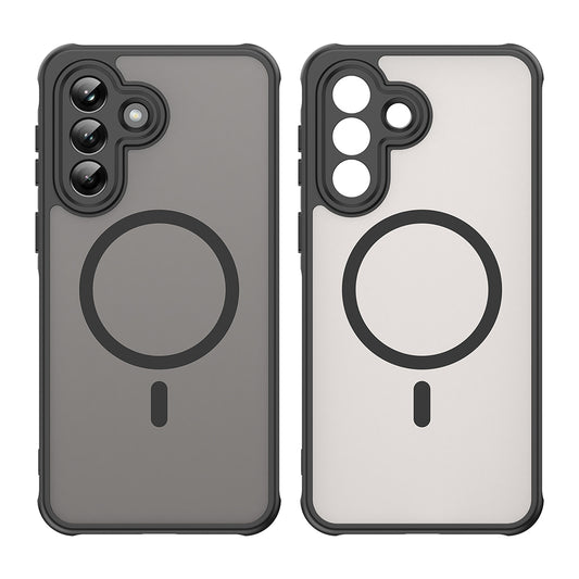 Étui MagSafe pour Samsung Galaxy A37 5G, Techsuit, HaloFrost II, Noir