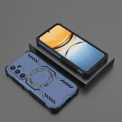 Custodia MagSafe per Samsung Galaxy A55 5G A556, Techsuit, ArmorMag, Blu