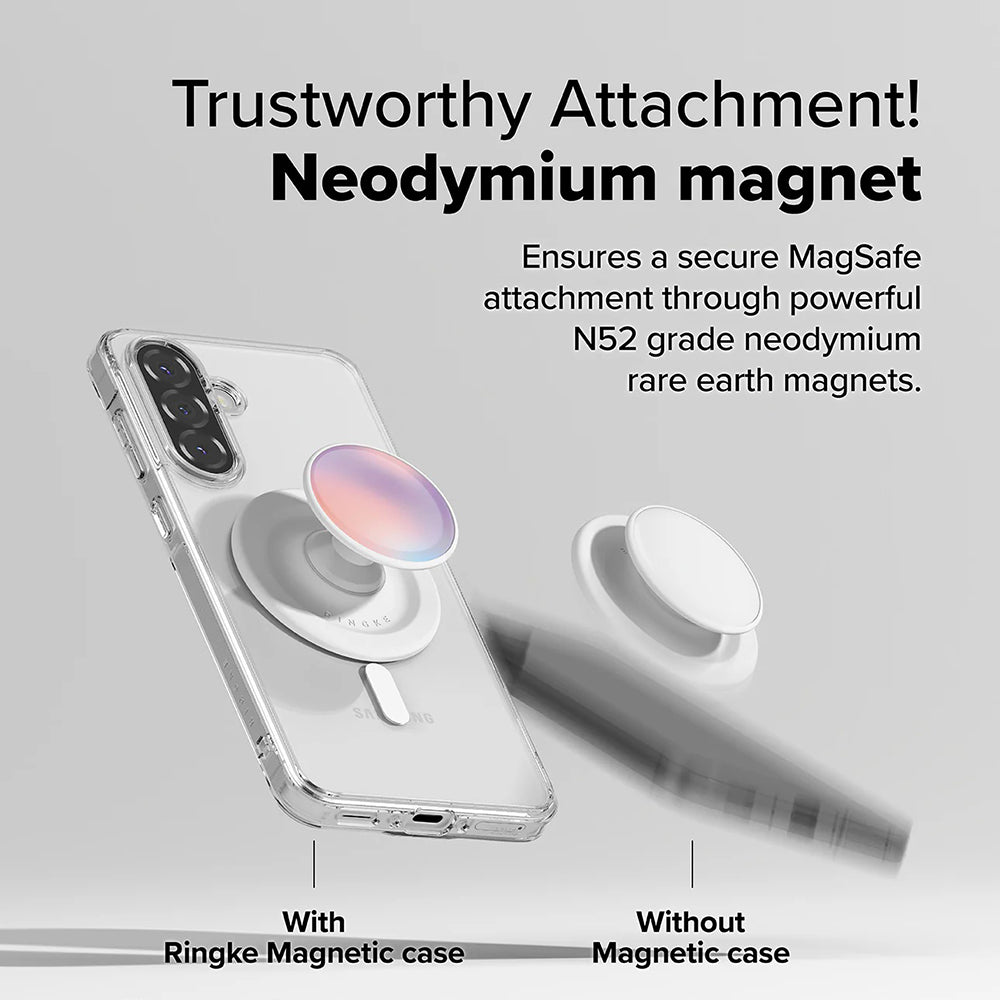 Custodia MagSafe per Samsung Galaxy A56 A566 / A36 A366, Ringke, Fusion, Trasparente