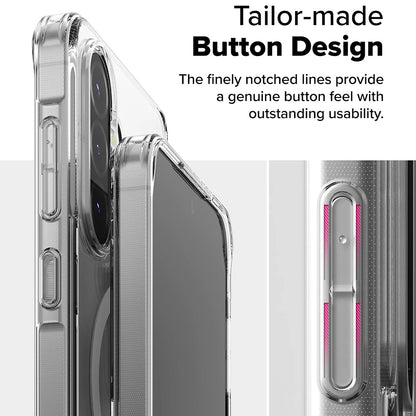 Custodia MagSafe per Samsung Galaxy A56 A566 / A36 A366, Ringke, Fusion, Trasparente