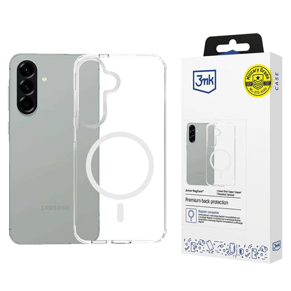 MagSafe Hülle für Samsung Galaxy A57 5G, 3MK, Armor MagCase, Transparent
