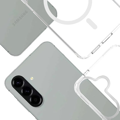 MagSafe Hülle für Samsung Galaxy A57 5G, 3MK, Armor MagCase, Transparent