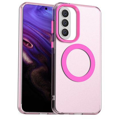 Custodia MagSafe per Samsung Galaxy A57 5G, Techsuit, CandyCase, Rosa