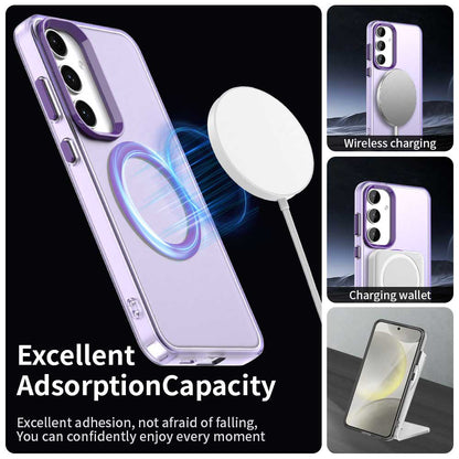 MagSafe-Hülle für Samsung Galaxy S23 FE S711, Techsuit, CandyCase, Lila