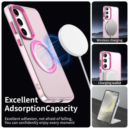 MagSafe-Hülle für Samsung Galaxy S23 FE S711, Techsuit, CandyCase, Rosa